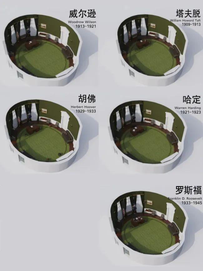 办公室”演变史！美国白宫“椭圆形(图33)